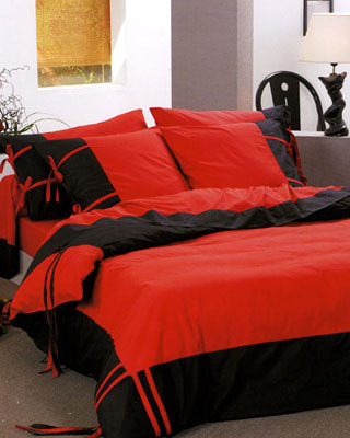 Dormitorios inspirados en el color rojo : Decoración de dormitorios