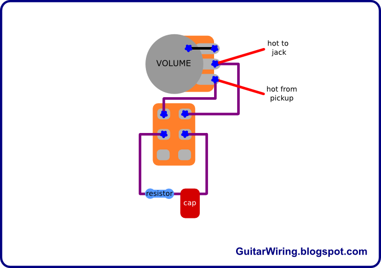 The Guitar Wiring Blog diagrams and tips Treble Bleed Switch (Volume