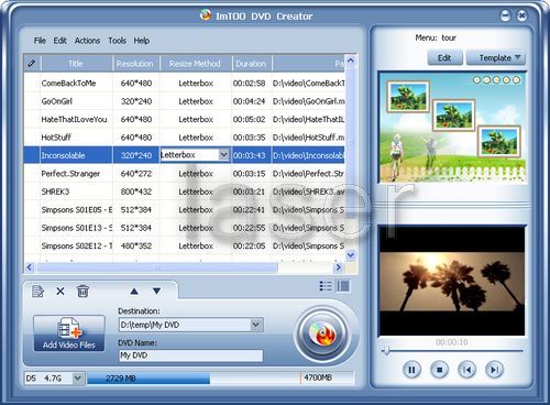 ImTOO DVD Creator 3.0.45.0814 Download Full