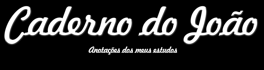 caderno do joão