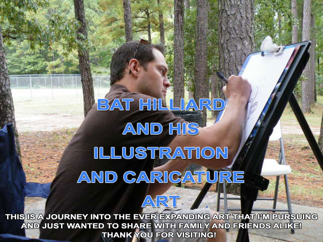Bat Hilliard and his Illustration and Caricature Art