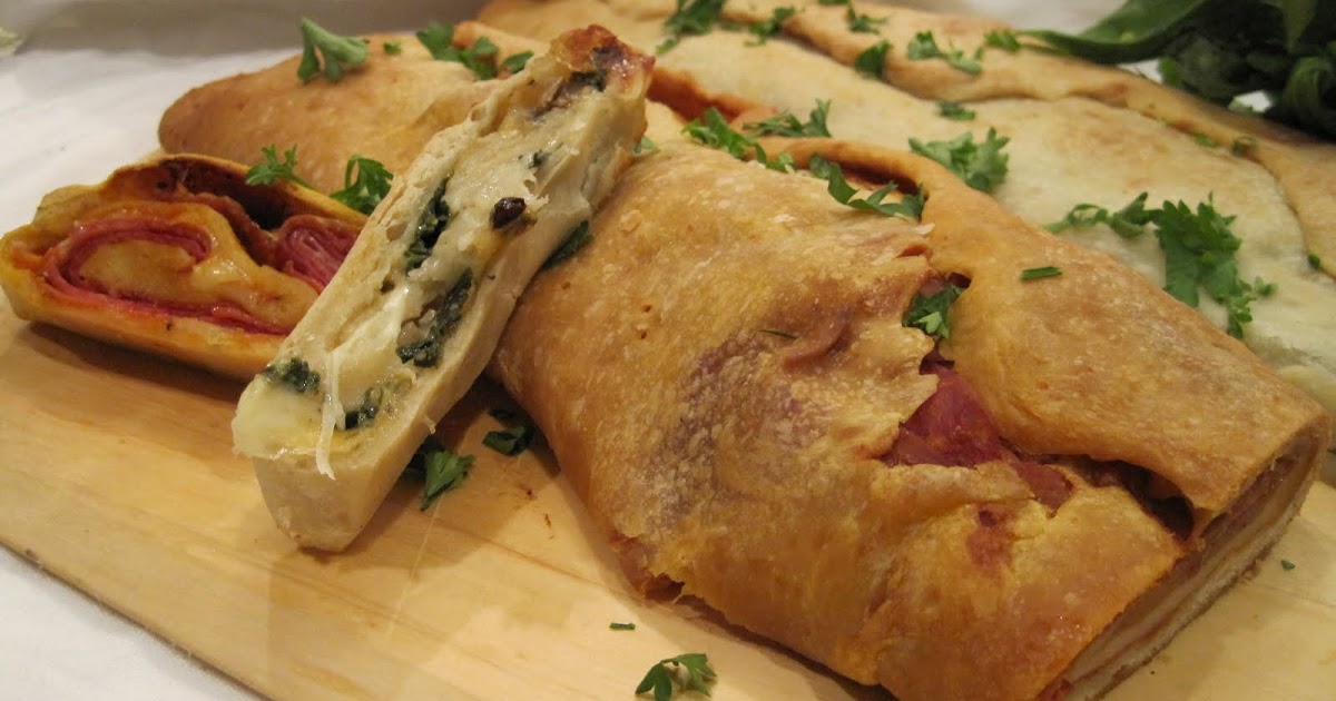 Italian meat stuffed bread