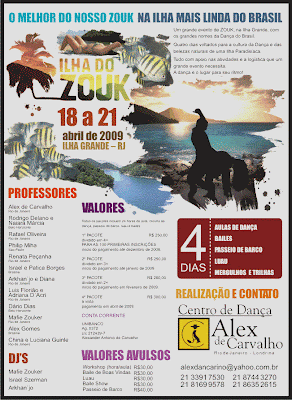Ilha do Zouk na Ilha mais Linda do Brasil com muita festa e Danca