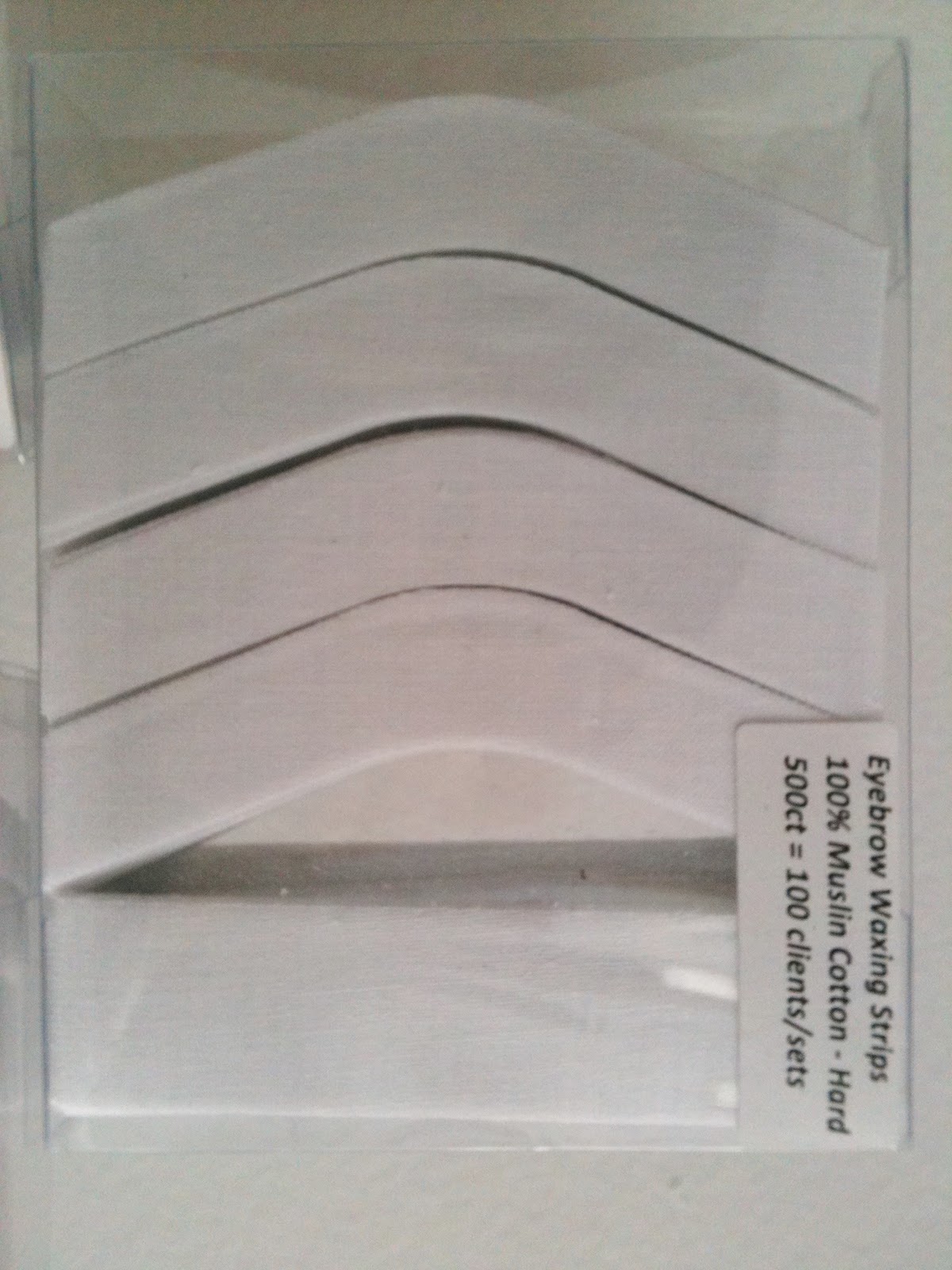 Easy Eyebrow waxing strips by My Tran Easy Eyebrow Waxing Strips by My