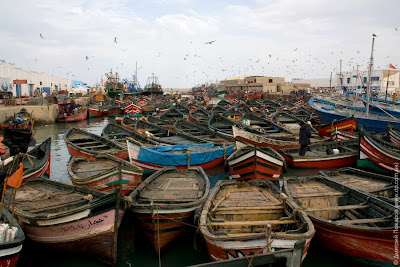 Марокко. Эль-Джадида. Порт и рыбный базар. Marocco. El Jadida