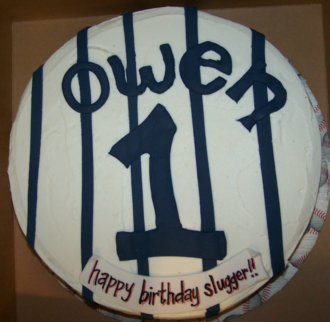 Slugger's Birthday Cake