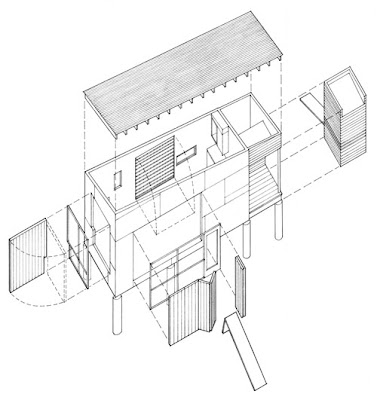 building axonometric