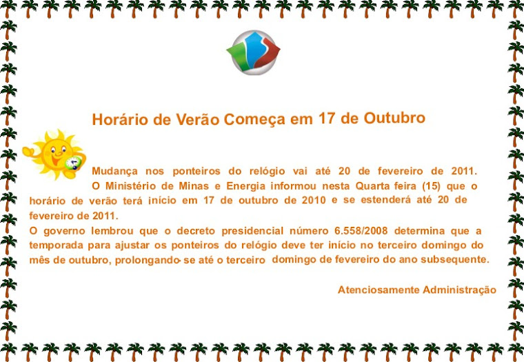 Horário de Verão