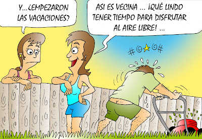 Resultado de imagen para vacaciones  humor