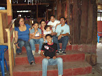 Con mi familia hondureña, los Díaz