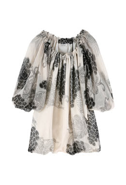 grape drawstring blouse by malene birger