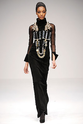 Mary Kratrantzou london fashion week aw09
