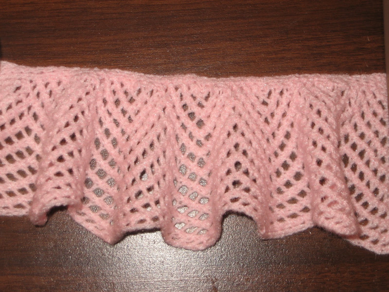 Diana natters on... about machine knitting: Machine Knit Lace Enchanted Edgings