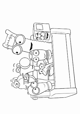 Handy Manny Tools Coloring Pages