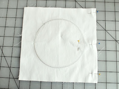 how to sew circles together