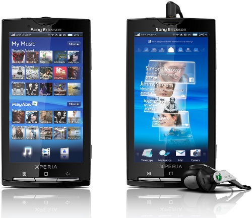 Sony Ericsson Xperia X10.