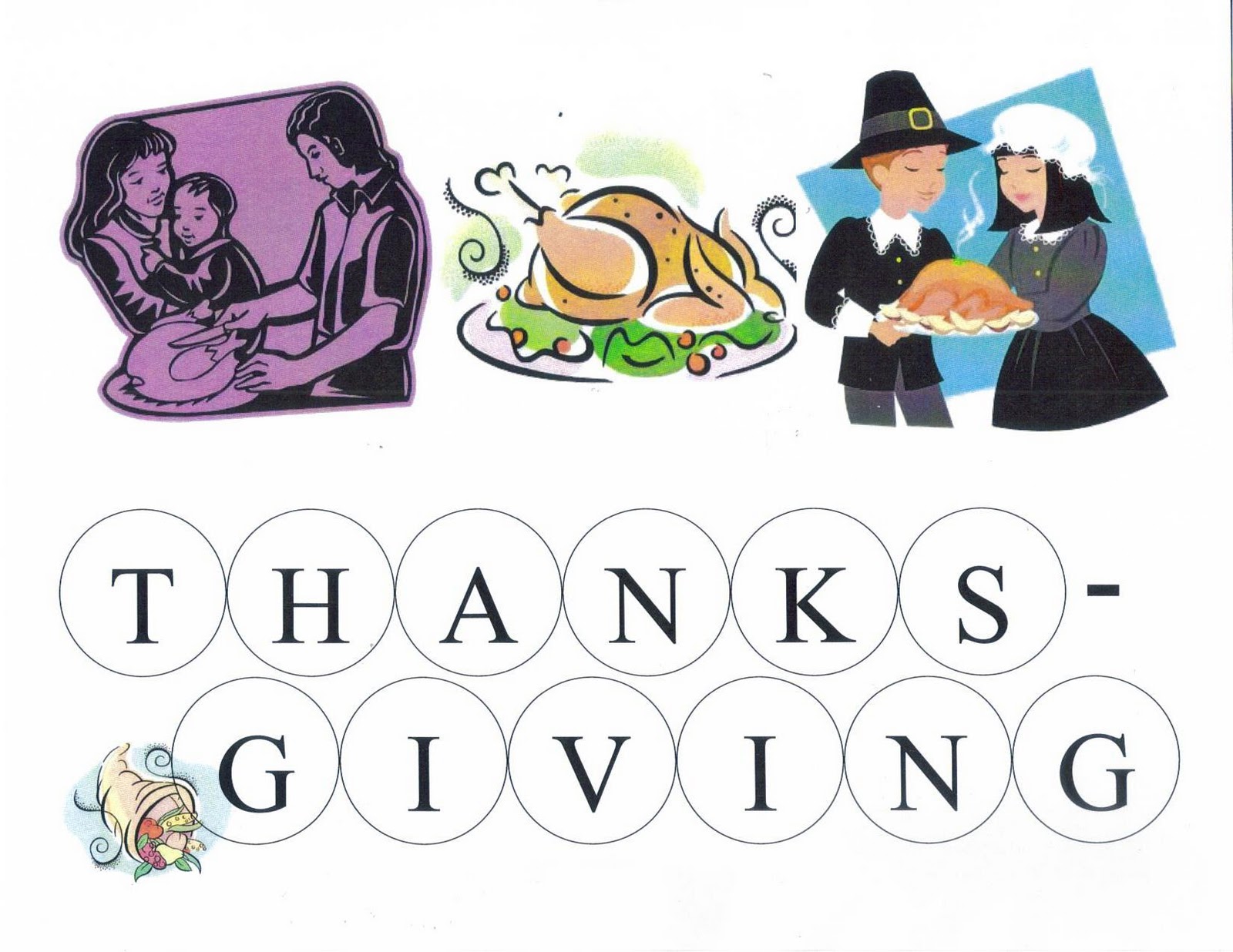 Nurturing Naters with learning activities at home Thanksgiving