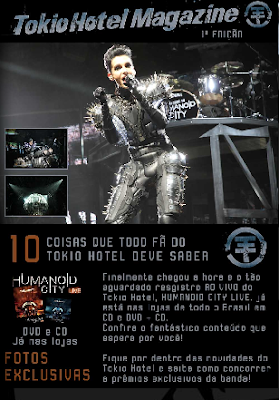 Universal Music Brasil lanza una revista de Tokio Hotel Universal+Music+Magazine