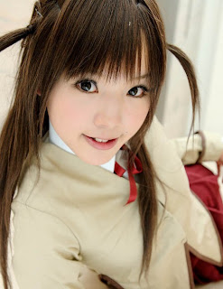 Beautiful Long Straight Asian Girl Cute Hairstyle