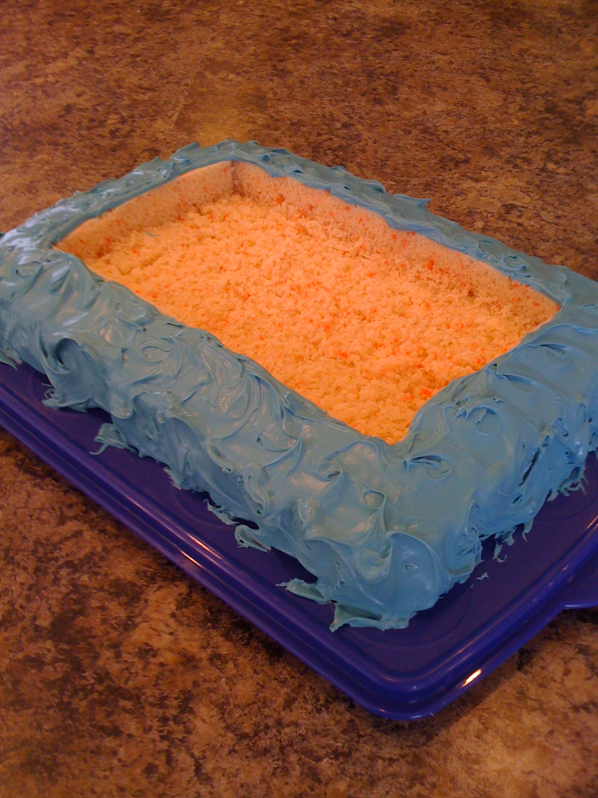 Six and Fun!: Shark cake!