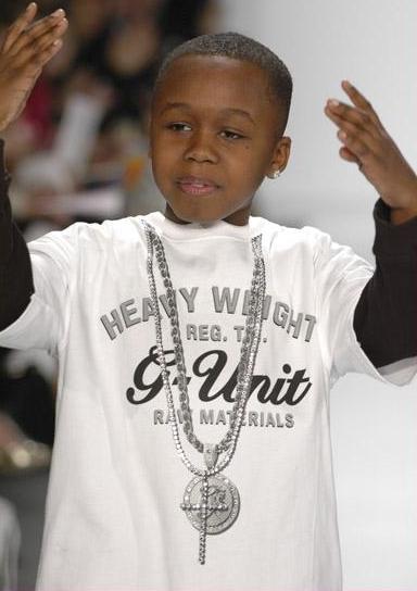 50 cent when he was little