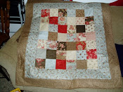 My Daddy makes all his grandkids quilts, so I  made him one.