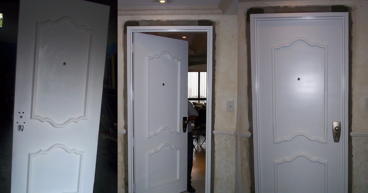 CERRAJERIA TECNICA ESPECIALIZADA: PUERTA LISA TIPO C, CON MOLDURAS
