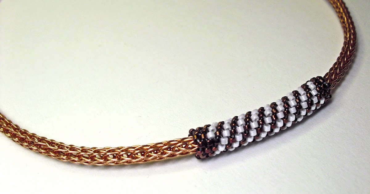 Tangible Daydreams Tutorial Peyote stitched slide bead