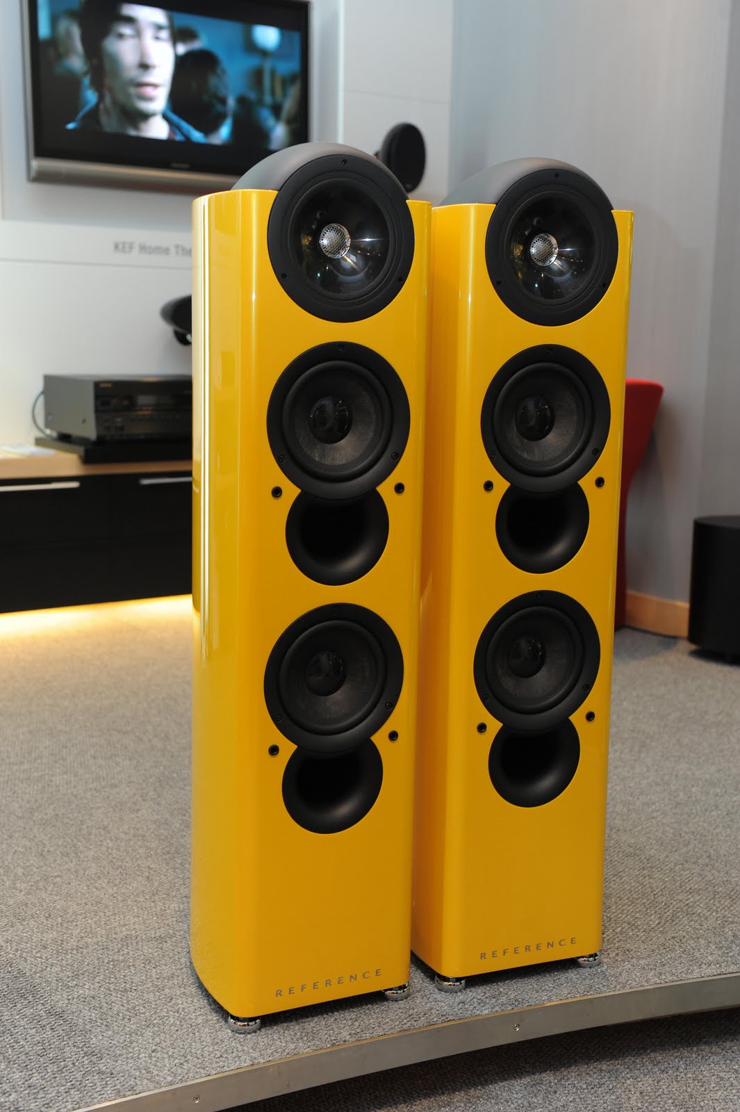 HiFi Unlimited KEF Reference Series Speakers. Now Available In Colour