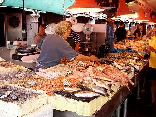Mercado de peces, Chioggia