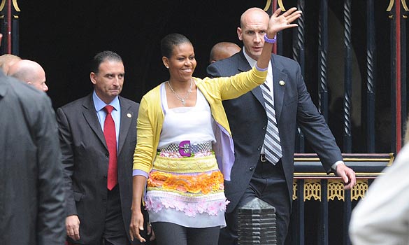 Stunner: Michelle Obama