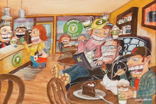 3 Brothers Drinking Coffee