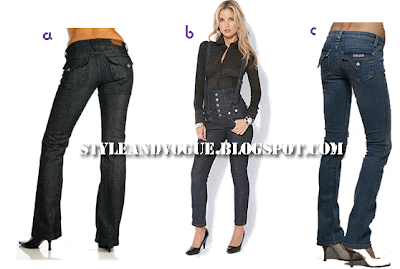 Jeans With Flap Pockets Jeans With Flap Pockets