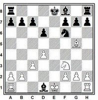 Na posição abaixo de uma partida de xadrez é possível realizar o movimento  do roque das peças brancas? * 