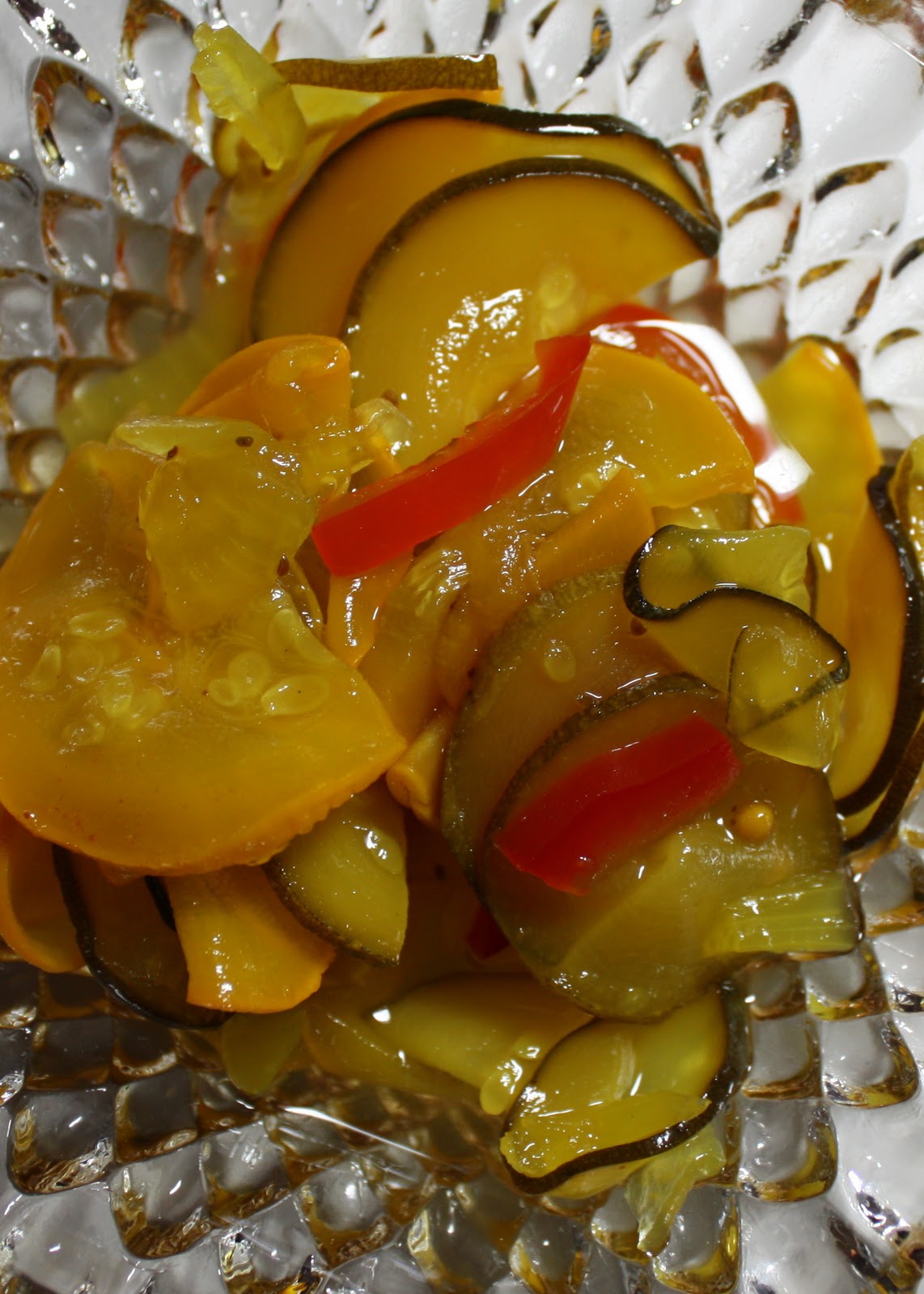 The Farmhouse Foodie Grandma's Zucchini Pickles