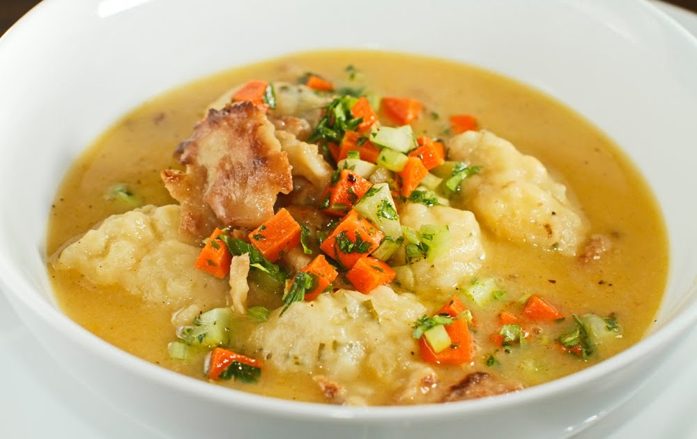 The Chubby Vegetarian Vegetarian Chicken + Dumplings