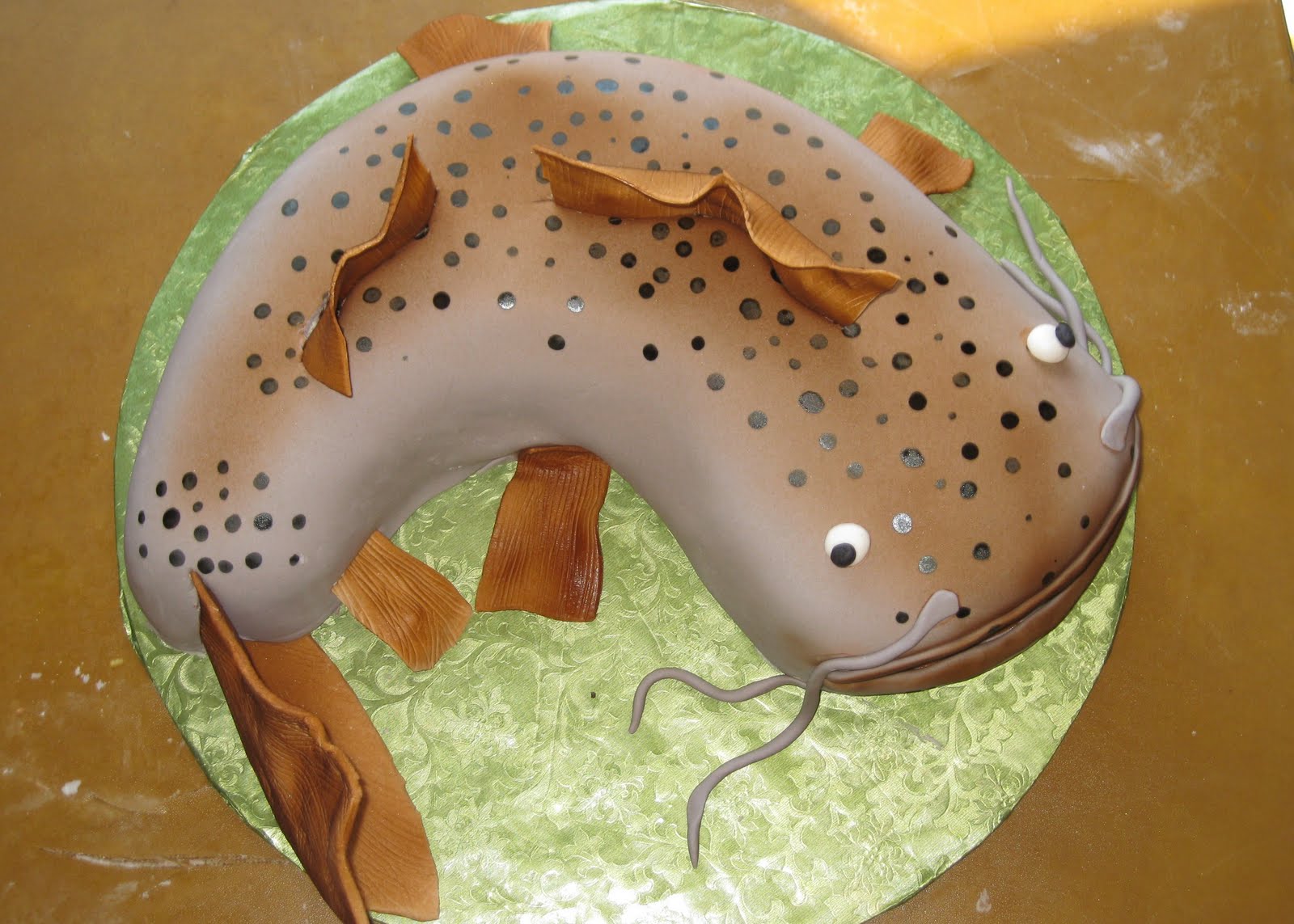 SugarLips Cakery Catfish Birthday Cake