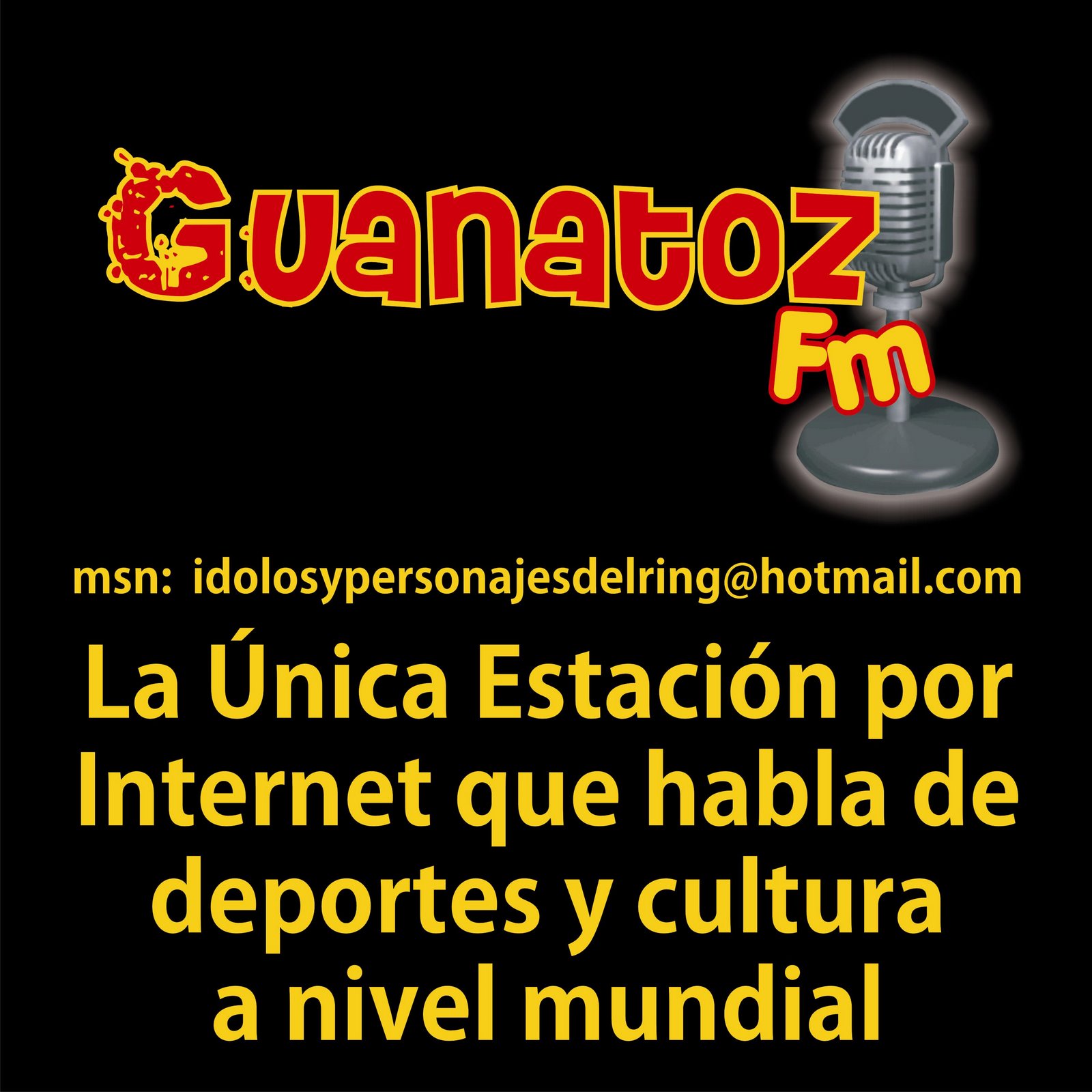 \\\SINTONIZA GUANATOZFM.NET LIDER MUNDIAL EN RADIO LA MEJOR ESTACION POR INTERNET\\\