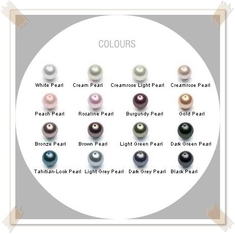Pearl Colors Chart
