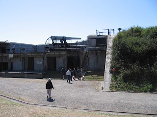 One of the massive guns at Fort Casey One of the massive guns at Fort Casey
