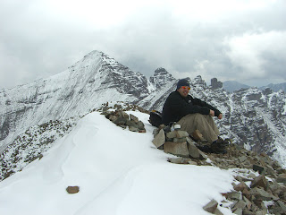 Sam on Castleabra Peak in September 2006 Sam on Castleabra Peak in September 2006