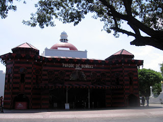 Parque de Bombas on Plaza las Delicias in Ponce, Puerto Rico Parque de Bombas on Plaza las Delicias in Ponce, Puerto Rico