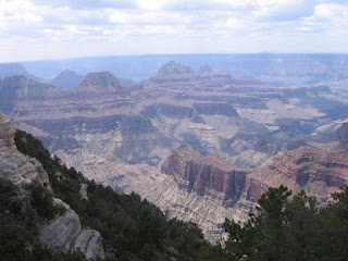 View of the Grand Canyon from the North Rim View of the Grand Canyon from the North Rim
