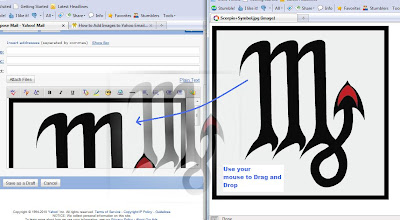 how to insert image to your Yahoo email