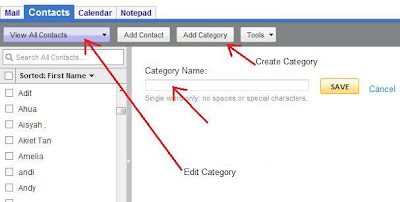 How To Create Category In Email Address Book