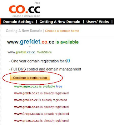 How to create CO.CC domain How to create CO.CC domain