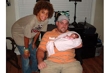 Taylor and Ronnie the day Madeleine came home from the hospital