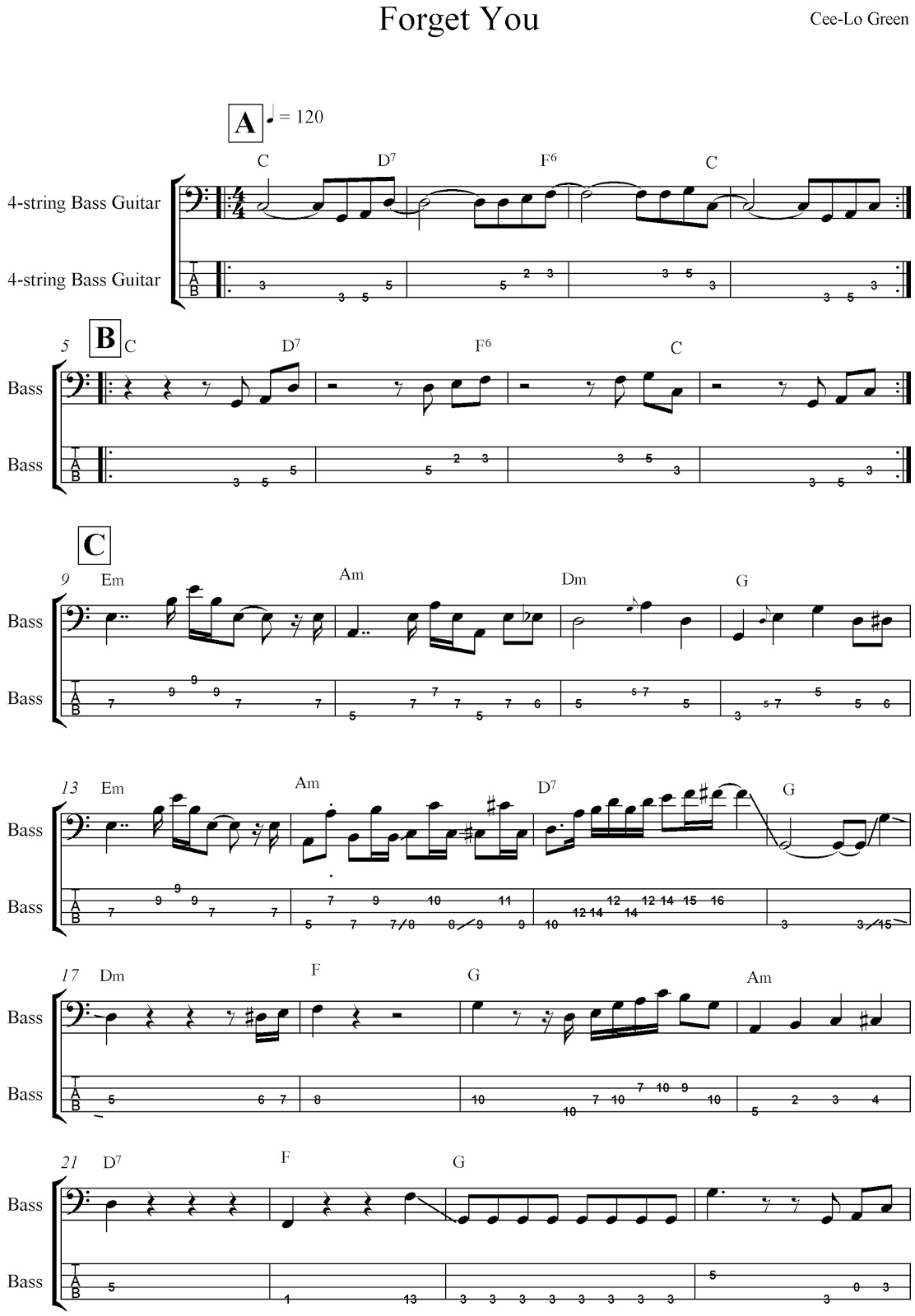 CeeLo Green - Forget You Lyrics MetroLyrics