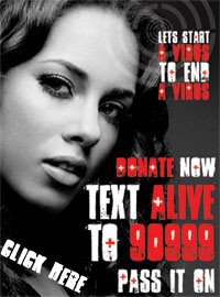 Alicia Keys: Keep A Child Alive Campaign