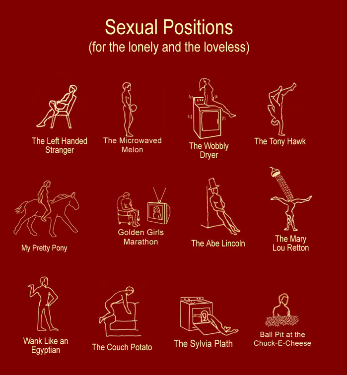 Sexual positions for the lonely Sexual positions for the lonely